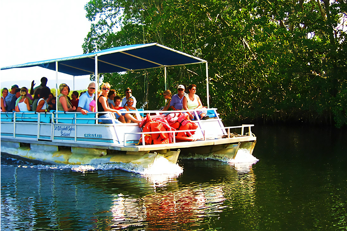 River Boat Safari on Madu River