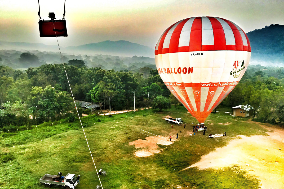 Hot Air Balloon Tour in Kandalama